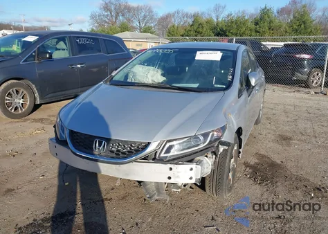 2015 Honda Civic Lx из США, поврежденный, VIN 2HGFB2F58FH528801
